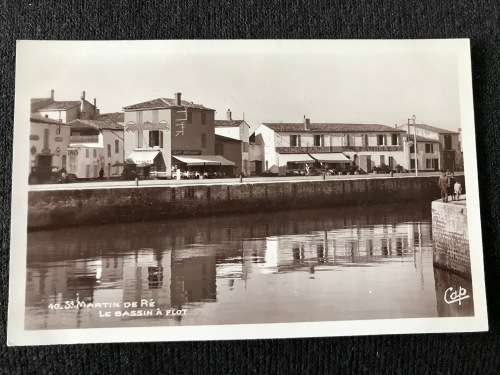 FRANCE. ST MARTIN DE RE LE BASSIN A FLOT. VINTAGE 1940 UNUSED