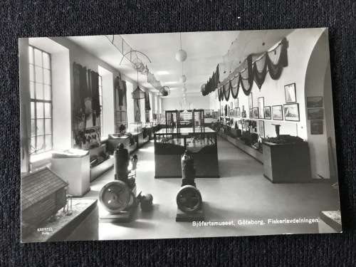 SJOFARTSMUSEUM GOTEBORG FISKERAVDELNINGERN. VINTAGE UNUSED