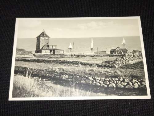 OSTSEEBAD BURG INSEL FEHMARN RUINE GLAMBECK WARTTURM. VINTAGE UNUSED