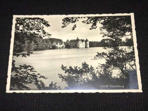 GERMANY, SCHLOSS GLUCKSBURG. VINTAGE UNUSED