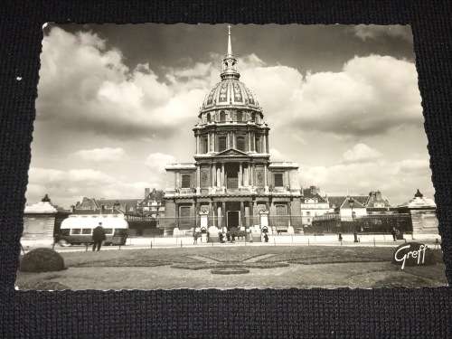 PARIS, LE DOME DES INVALIDES. VINTAGE UNUSED