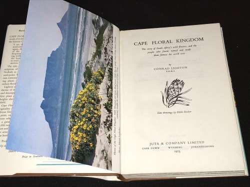 CAPE FLORAL KINGDOM. CLASSIC STORY OF SA'S WILD FLOWERS BY CONRAD LIGHTON
