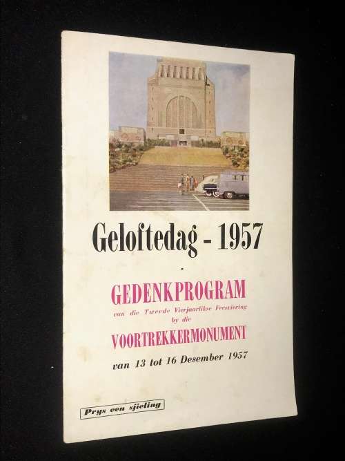GELOFTEDAG-1957 GEDENKPROGRAM