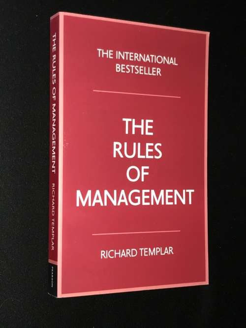THE RULES OF MANAGEMENT BY RICHARD TEMPLAR