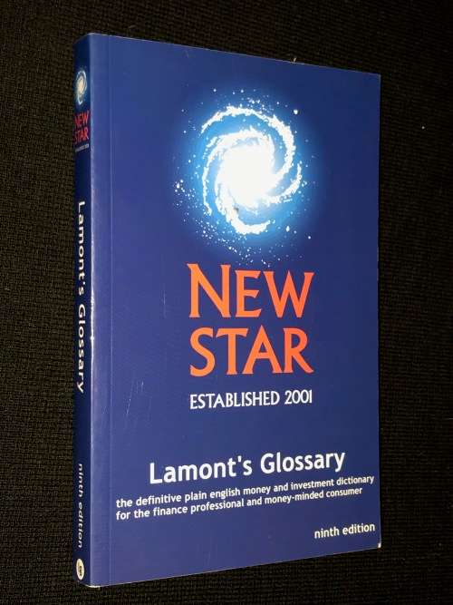 NEW STAR LAMONT`S GLOSSARY 9TH EDITION