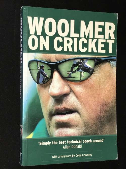 WOOLMER ON CRICKET BY BOB WALMER SIGNED