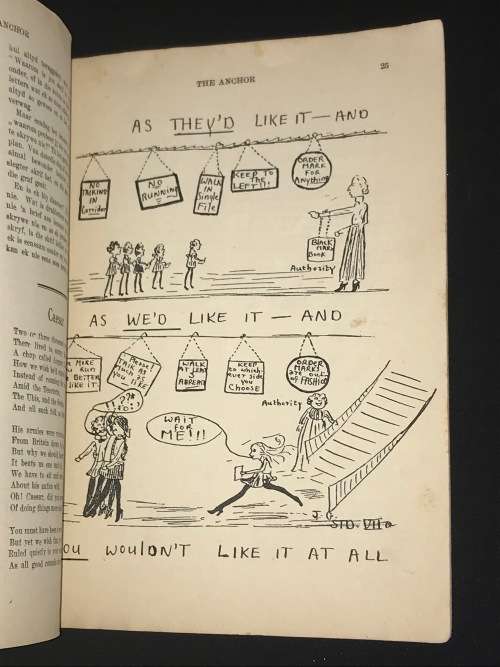 THE ANCHOR GIRLS HIGH SCHOOL NOVEMBER 1927 MAGAZINE