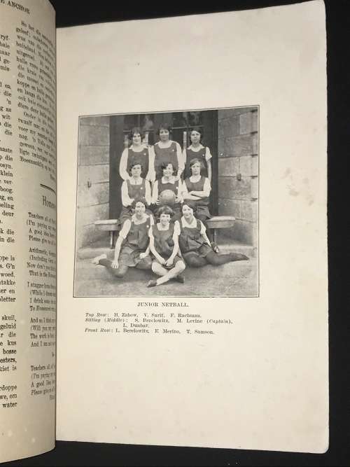 THE ANCHOR GIRLS HIGH SCHOOL NOVEMBER 1927 MAGAZINE