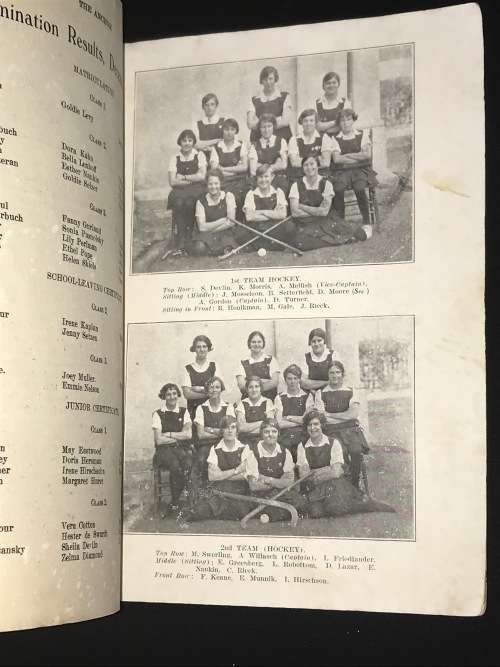 THE ANCHOR GIRLS HIGH SCHOOL NOVEMBER 1927 MAGAZINE