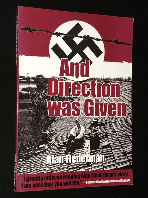 AND DIRECTION WAS GIVEN BY ALAN FLEDERMAN -  INSCRIBED BY AUTHOR