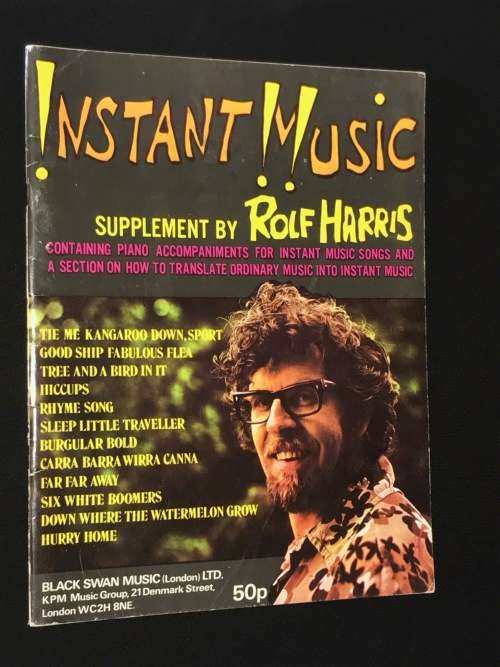 ROLF HARRIS INSTANT MUSIC SUPPLEMENT