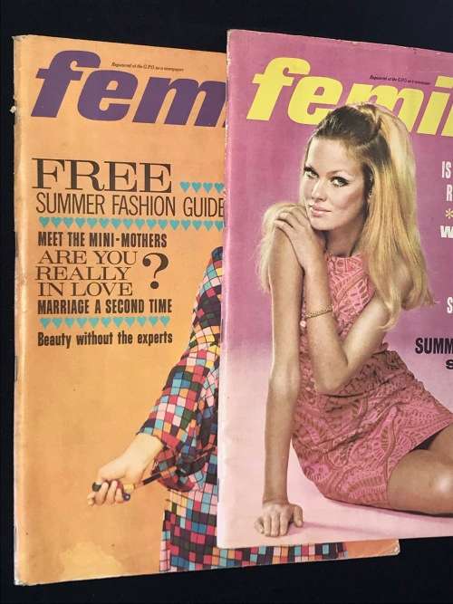 FEMINA MAGAZINES NOV 2 1967 AND AUG 24 1967