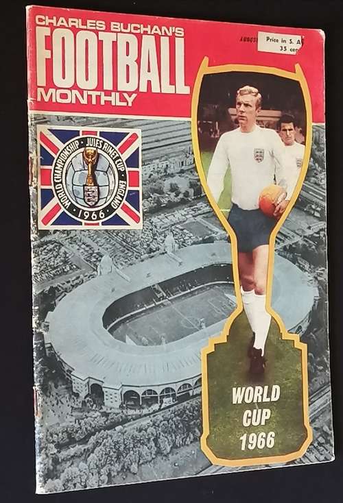 CHARLES BUCHAN`S FOOTBALL MONTHLY WORLD CUP EDITION 1966 WITH INSERT