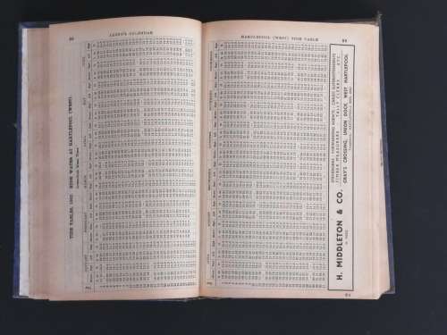 LLOYD`S CALENDAR 1962 - STURROCK (CAPE) LIMITED