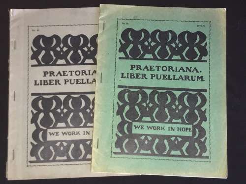 PRETORIA HIGH SCHOOL FOR GIRLS YEAR BOOKS 1949-50 & 1950-51