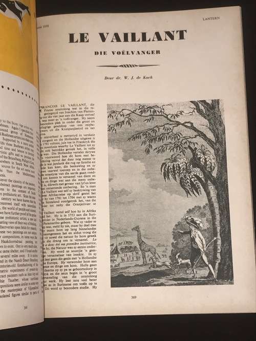 LANTERN TYDSKRIF VIR KENNIS EN KULTUUR / JOURNAL OF KNOWLEDGE AND CULTURE JUNE 1958