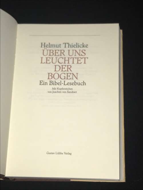 UBER UNS LEUCHTET DER BOGEN EIN BIBEL-LESEBUCH
