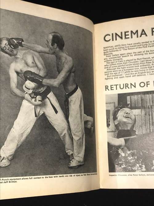 THE BEST IN MARTIAL ARTS COMBAT MAGAZINE  1976