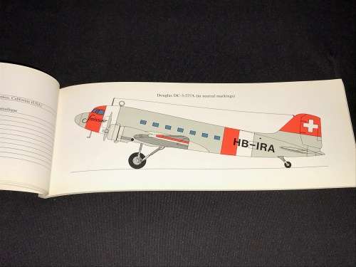 SWISSAIR 1931-1981 AIRCRAFT PAST AND PRESENT