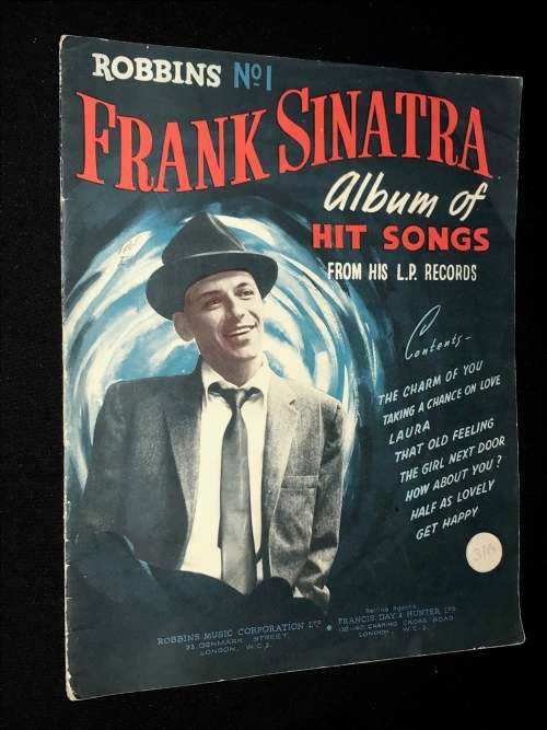 FRANK SINATRA ALBUM OF HIT SONGS FROM HIS L.P. RECORDS