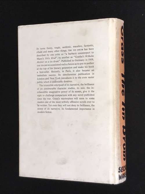 THE TIN DRUM BY GUNTHER GRASS 1ST UK EDITION 1962