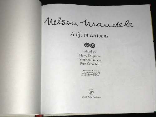 NELSON MANDELA A LIFE IN CARTOONS
