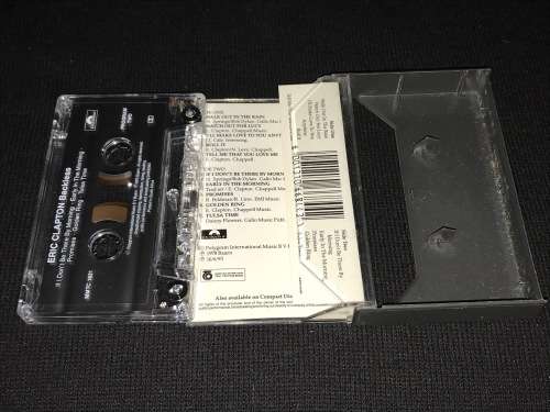 ERIC CLAPTON BACKLESS CASSETTE TAPE 1978