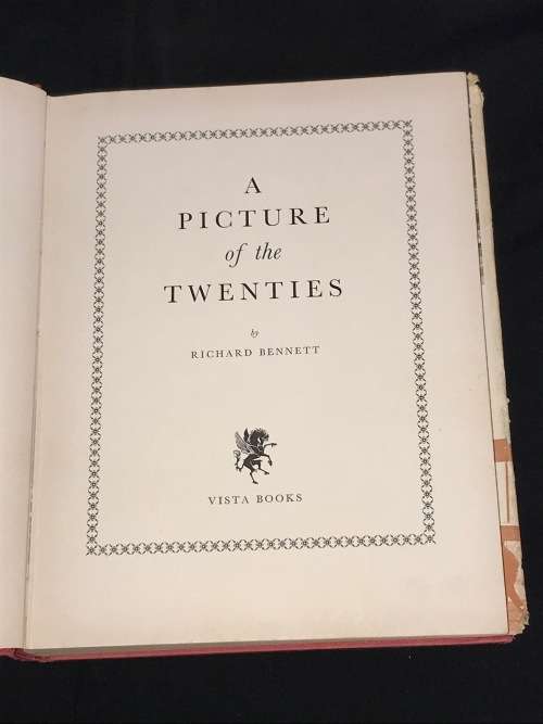 A PICTURE OF THE TWENTIES BY RICHARD BENNETT