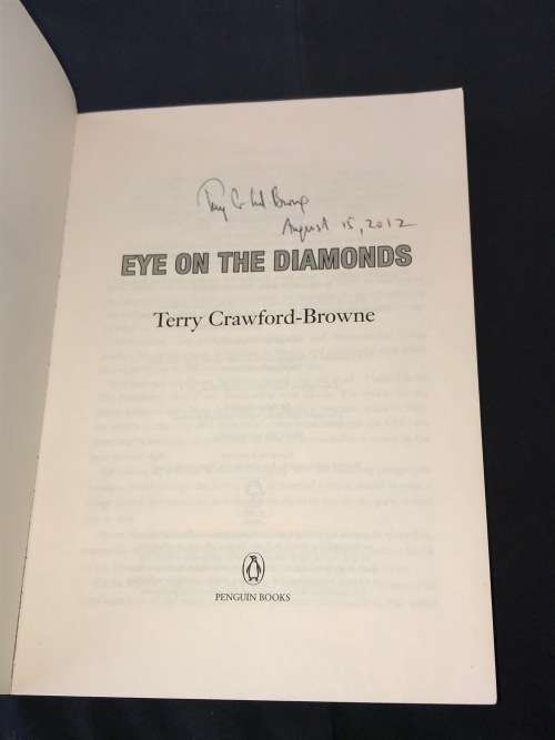 EYE ON THE DIAMONDS BY TERRY CRAWFORD-BROWNE SIGNED