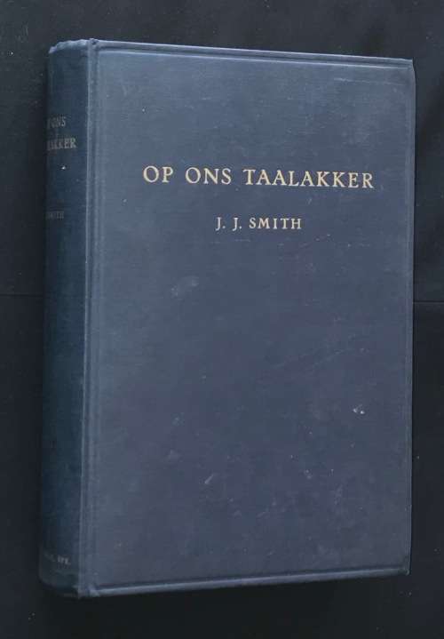 OP ONS TAALAKKER DEUR J.J. SMITH