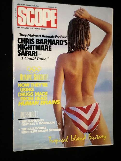 SCOPE MAGAZINE AUGUST 17 1984