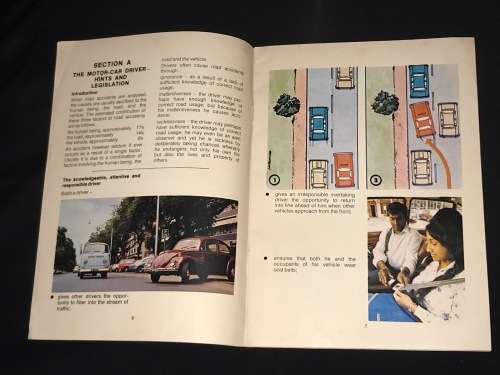 THE MOTOR CAR DRIVER AS ROAD USER VINTAGE BOOKLET