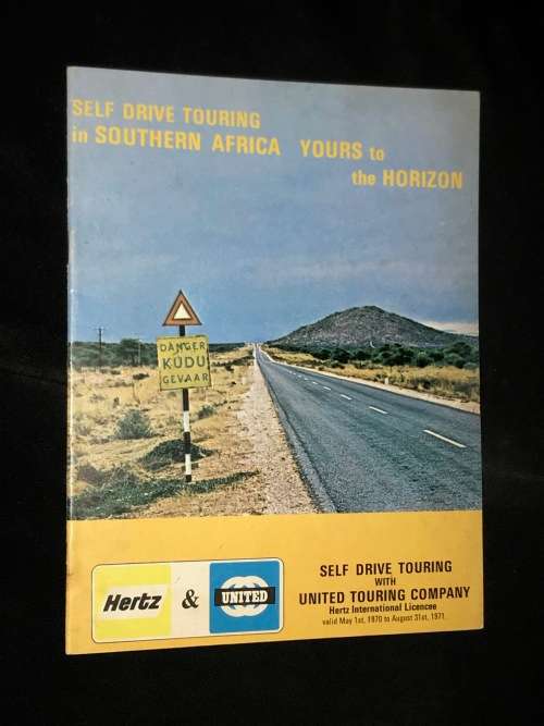 SELF DRIVE TOURS IN SOUTHERN AFRICA YOURS TO THE HORIZON 1971