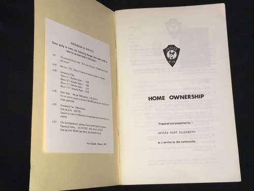 HOME OWNERSHIP PREPARED AND PRESENTED BY JAYCEE PORT ELIZABETH