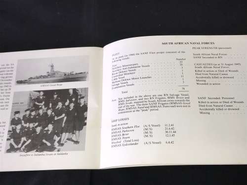 DIE SUID-AFRIKANSE SEEMAG 1938-1945/ THE SOUTH AFRICAN NAVAL FORCES 1939-1945
