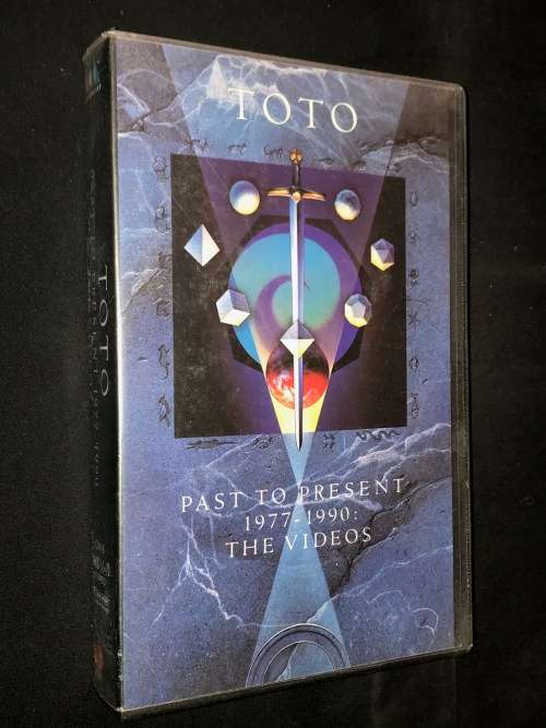 TOTO PAST TO PRESENT 1977-1990 THE VIDEOS VHS CASSETTE