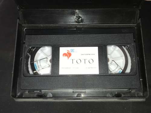 TOTO PAST TO PRESENT 1977-1990 THE VIDEOS VHS CASSETTE