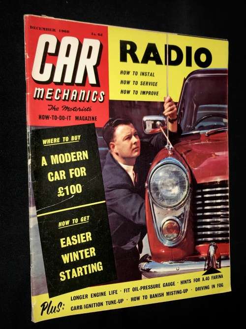 CAR MECHANICS THE MOTORIST`S HOW-TO-DO-IT MAGAZINE DECEMBER 1960