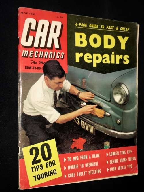 CAR MECHANICS THE MOTORIST'S HOW-TO-DO-IT MAGAZINE JUNE 1961