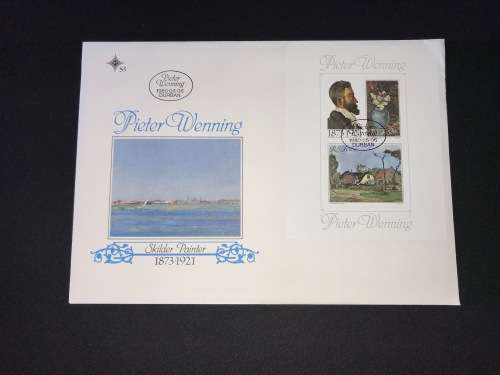 1980 PIETER WENNING FDC S5 DURBAN
