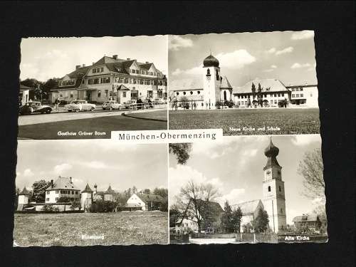 VINTAGE POSTCARD OF MUNCHEN GERMANY