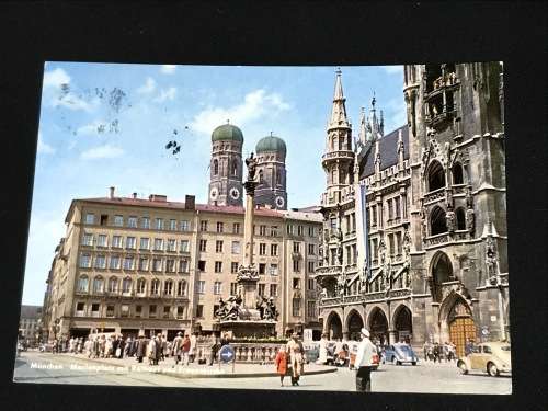 VINTAGE POSTCARD MUNCHEN GERMANY