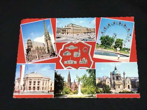 VINTAGE POSTCARD OF VIENNA AUSTRIA