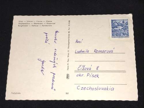 VINTAGE POSTCARD OF VIENNA AUSTRIA