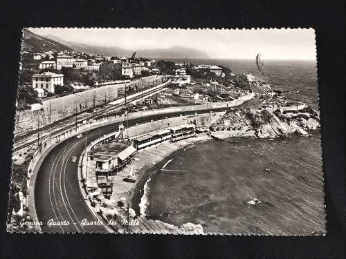 1957 POSTCARD GENOVA ITALY
