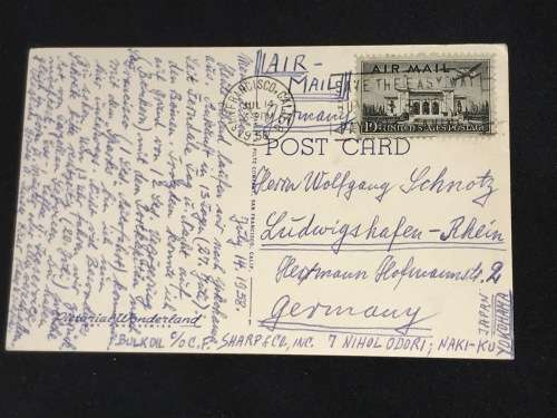 VINTAGE POSTCARD SAN FRANCISCO USA