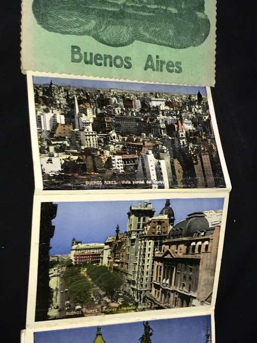VINTAGE MULTI POSTCARDS BUENOS AIRES