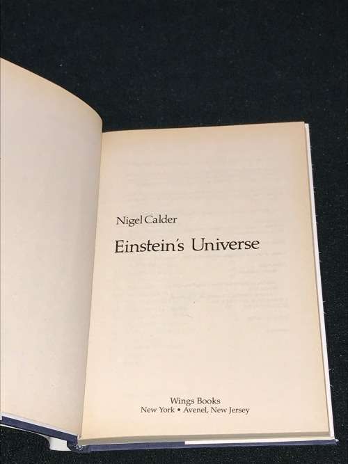 EINSTEIN`S UNIVERSE BY NIGEL CALDER