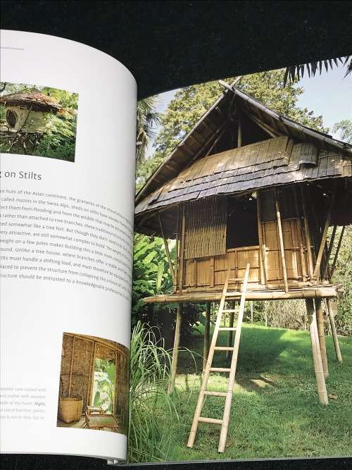 A SHELTER IN THE GARDEN PLAY HOUSES TREE HOUSES GAZEBO`S