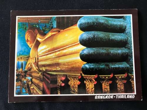 VINTAGE POSTCARD BANGKOK THAILAND